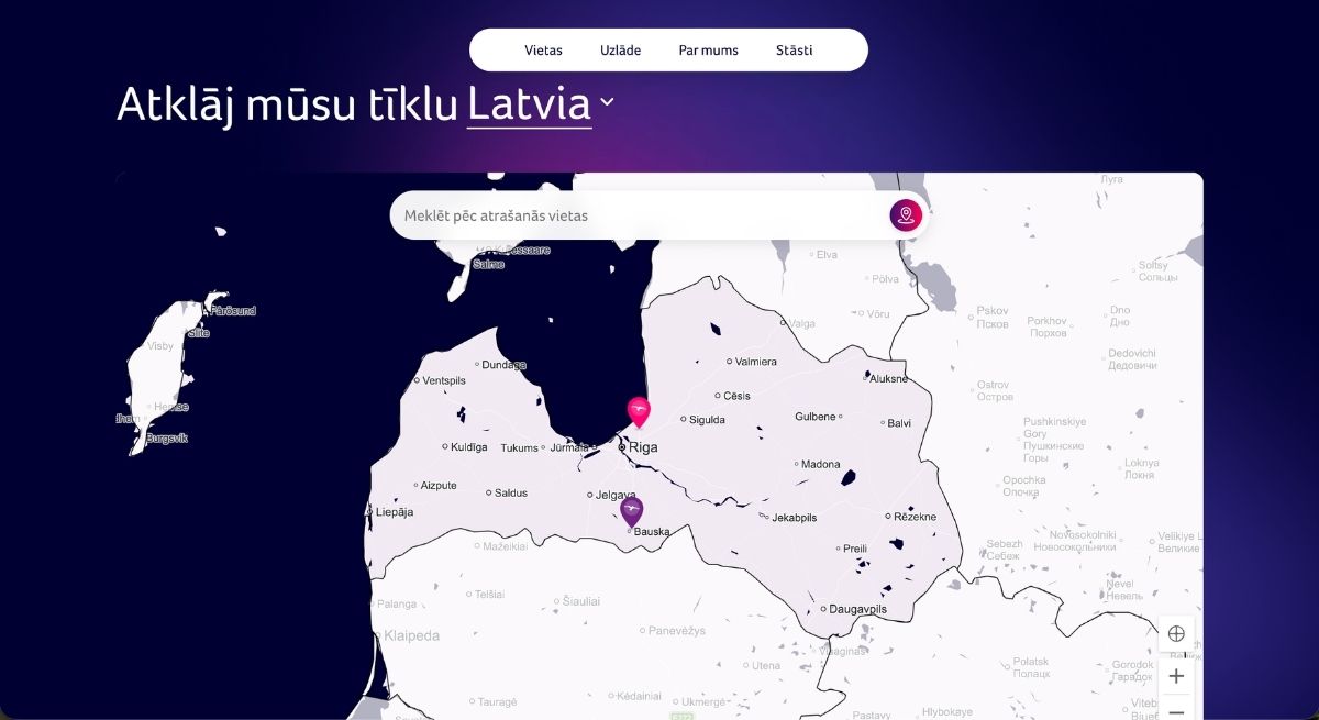 IONITY elektroauto uzlāde karte
